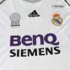 Men's Retro 2006/07 Replica Real Madrid Home Long Sleeves Soccer Jersey Shirt Adidas