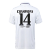 Men's Replica CHAMPIONS #14 Real Madrid Home Soccer Jersey Shirt 2022/23 Adidas