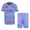 Men's Replica Real Madrid Away Soccer Jersey Kit (Jersey+Shorts) 2022/23 Adidas