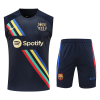Men's Barcelona Soccer Sleeveless Training Kit (Top+Shorts) 2022/23 Nike