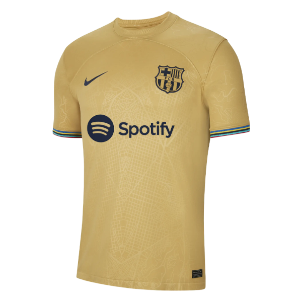 Men's Replica Barcelona Away Soccer Jersey Shirt 2022/23 Nike