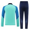 Men's Barcelona Zipper Tracksuit Sweat Shirt Kit (Top+Trousers) 2022/23 Nike