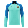 Men's Barcelona Zipper Tracksuit Sweat Shirt Kit (Top+Trousers) 2022/23 Nike