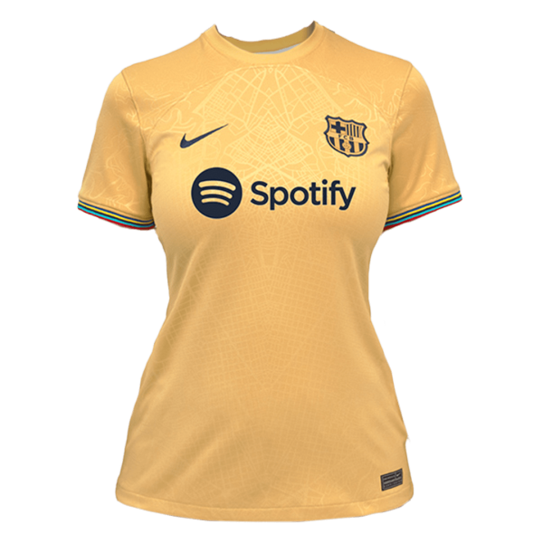 Women's Replica Barcelona Away Soccer Jersey Shirt 2022/23 Nike