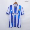 Men's Replica Real Sociedad Home Soccer Jersey Shirt 2022/23 Macron