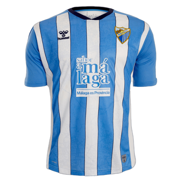Men's Replica Malaga Home Soccer Jersey Shirt 2022/23 Hummel