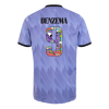 Men's Replica {[(BENZEMA #9)]}Real Madrid Away Soccer Jersey Shirt 2022/23 Adidas - Limited Edition