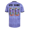 Men's Replica Real Madrid Away Custom Soccer Jersey Shirt 2022/23 Adidas - Limited Edition Purple