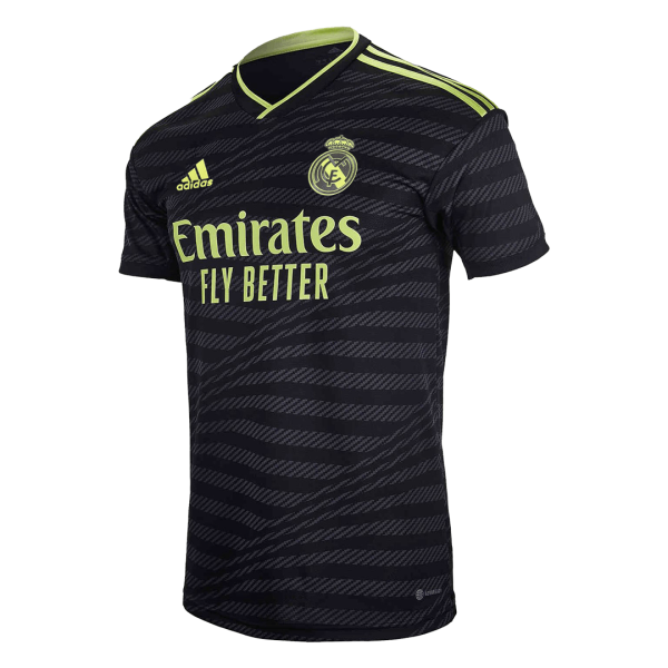 Men's Authentic Real Madrid Third Away Soccer Jersey Shirt 2022/23 Adidas