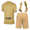 Men's Replica Barcelona Away Soccer Jersey Whole Kit (Jersey+Shorts+Socks) 2022/23 Nike