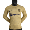 Men's Authentic Barcelona Away Soccer Long Sleeves Jersey Shirt 2022/23 Nike
