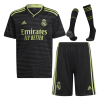Kids Real Madrid Third Away Soccer Jersey Whole Kit (Jersey+Shorts+Socks) 2022/23 Adidas