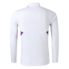 Men's Real Madrid Zipper Tracksuit Sweat Shirt Kit (Top+Trousers) 2022/23 Adidas