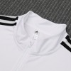Men's Real Madrid Zipper Tracksuit Sweat Shirt Kit (Top+Trousers) 2022/23 Adidas