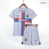 Kids Barcelona Third Away Soccer Jersey Kit (Jersey+Shorts) 2022/23 Nike