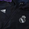 Men's Real Madrid Windbreaker Hoodie Jacket 2022/23 Adidas