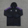 Men's Real Madrid Windbreaker Hoodie Jacket 2022/23 Adidas