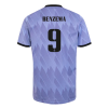 Real Madrid Soccer Jersey BENZEMA #9 Away 2022/23 - Minejersey Shop