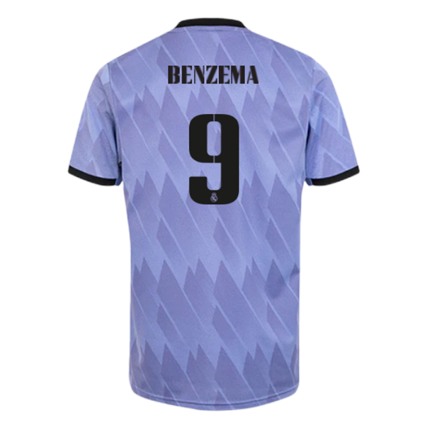 Real Madrid Soccer Jersey BENZEMA #9 Away 2022/23 - Minejersey Shop