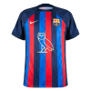 Men's Replica Barcelona  X Drake Home Soccer Jersey Shirt 2022/23 Nike