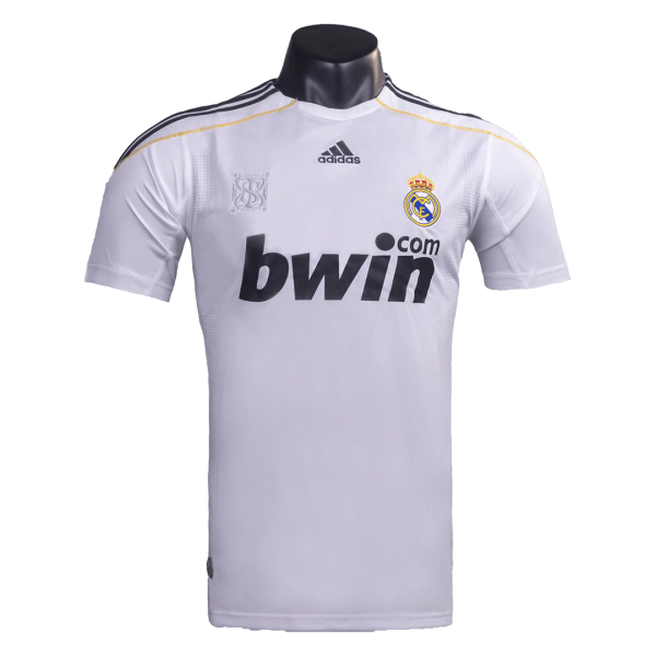 Men's Retro 2009/10 Real Madrid Home Soccer Jersey Shirt Adidas