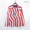 Men's Replica Atletico Madrid Home Long Sleeves Soccer Jersey Shirt 2022/23 Nike
