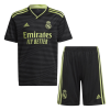 Kids ALABA #4 Real Madrid Third Away Soccer Jersey Kit (Jersey+Shorts) 2022/23 Adidas