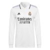 Men's ALABA #4 Real Madrid Home Soccer Long Sleeves Jersey Shirt 2022/23 Adidas