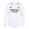 Men's Authentic ALABA #4 Real Madrid Home Soccer Long Sleeves Jersey Shirt 2022/23 Adidas