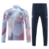 Men's Barcelona Zipper Tracksuit Sweat Shirt Kit (Top+Trousers) 2022/23 Nike