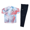 Men's Barcelona Zipper Tracksuit Sweat Shirt Kit (Top+Trousers) 2022/23 Nike