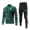 Men's Real Madrid Zipper Tracksuit Sweat Shirt Kit (Top+Trousers) 2022/23 Adidas
