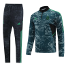 Men's Real Madrid Zipper Tracksuit Sweat Shirt Kit (Top+Trousers) 2022/23 Adidas