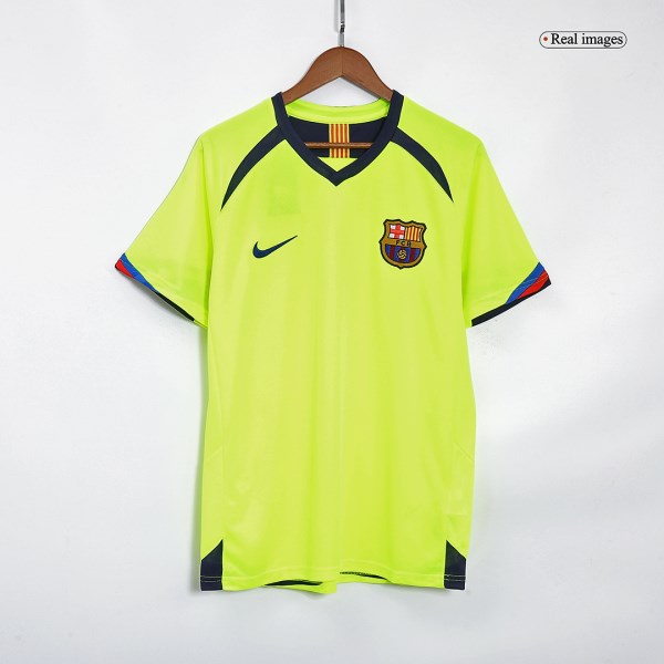 Men's Retro 2005/06 Barcelona Away Soccer Jersey Shirt Nike
