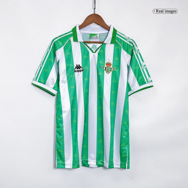 Men's Retro 1995/97 Real Betis Home Soccer Jersey Shirt Kappa