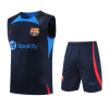 Men's Barcelona Soccer Sleeveless Training Kit (Top+Shorts) 2022/23 Nike