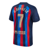 Men's Replica O.DEMBÉLÉ #7 Barcelona Home Soccer Jersey Shirt 2022/23 Nike