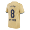 Men's Replica PEDRI #8 Barcelona Away Soccer Jersey Shirt 2022/23 Nike