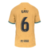 Men's Authentic GAVI #6 Barcelona Away Soccer Jersey Shirt 2022/23 Nike