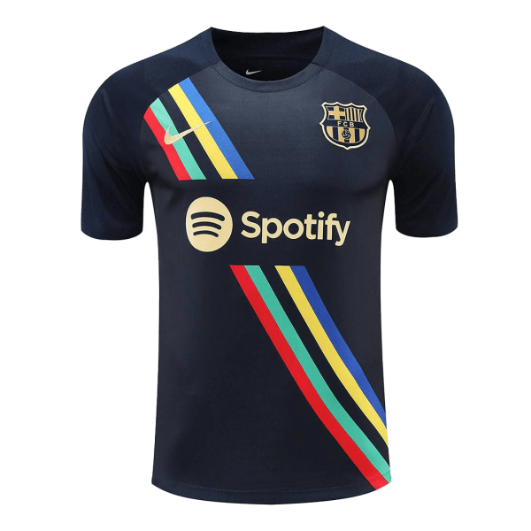 Men's Replica Barcelona Pre-Match Training Soccer Jersey Shirt 2022/23 Nike