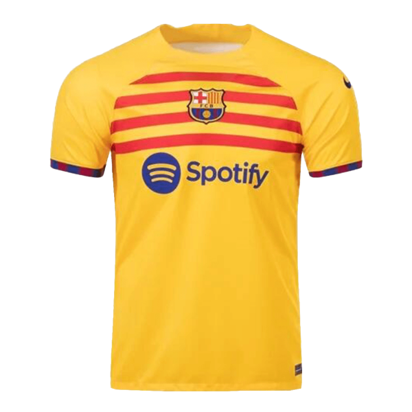 Men's Replica Barcelona Fourth Away Soccer Jersey Shirt 2022/23 Nike
