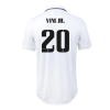 Men's Authentic VINI JR. #20 Real Madrid Home Soccer Jersey Shirt 2022/23 Adidas