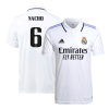 Men's Replica NACHO #6 Real Madrid Home Soccer Jersey Shirt 2022/23 Adidas