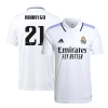 Men's Replica RODRYGO #21 Real Madrid Home Soccer Jersey Shirt 2022/23 Adidas