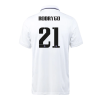 Men's Replica RODRYGO #21 Real Madrid Home Soccer Jersey Shirt 2022/23 Adidas