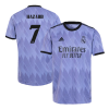 Men's Replica HAZARD #7 Real Madrid Away Soccer Jersey Shirt 2022/23 Adidas