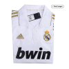 Men's Retro 2011/12 Replica Real Madrid Home Long Sleeves Soccer Jersey Shirt Adidas