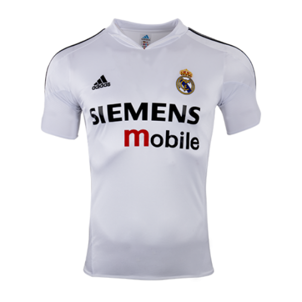 Men's Retro 2004/05 Real Madrid Home Soccer Jersey Shirt Adidas