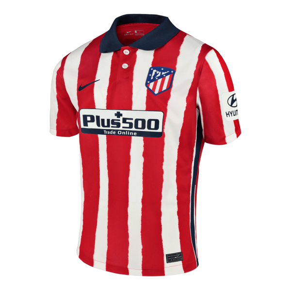 20/21 Atletico Madrid Home Red&White Soccer Jerseys Shirt | Atletico Madrid