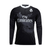 Men's Retro 2014/15 Replica Real Madrid Away Long Sleeves Soccer Jersey Shirt Adidas